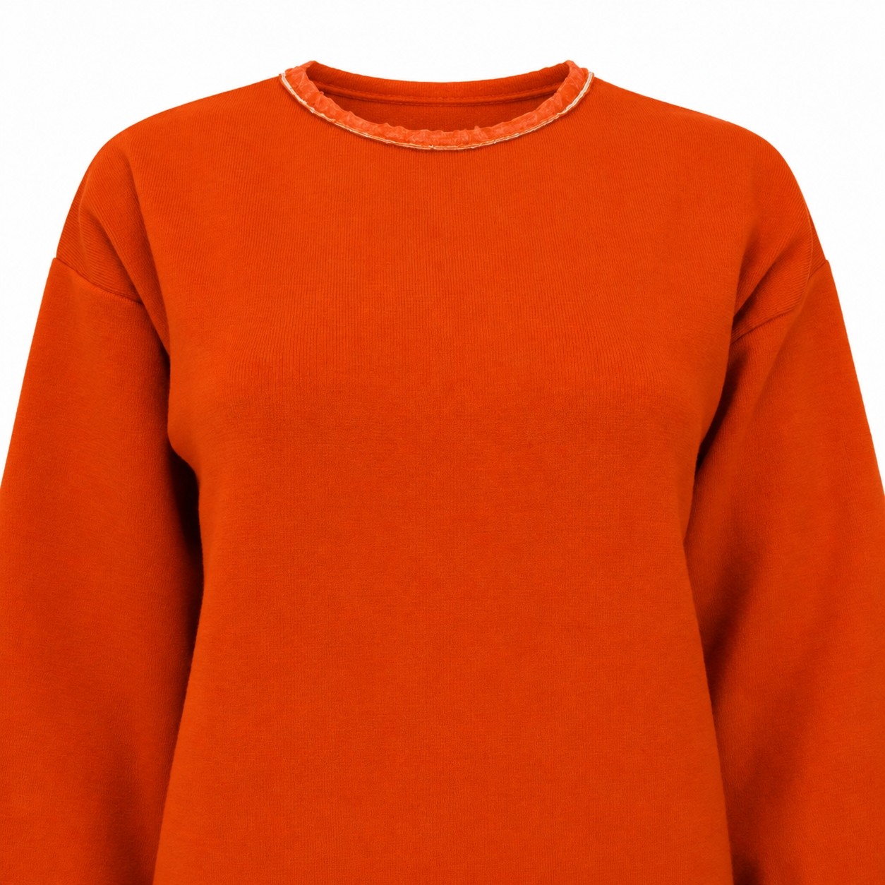 Rochie dreaptă vermilion din lână Rochie dreaptă vermilion din lână